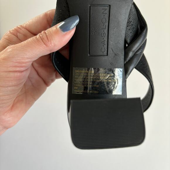 Caslon Women's Lennyn Black Slingback Formal Sandals Women’s Size 8 - Picture 5 of 6